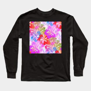 Hawaiian Hibiscus Dreams Long Sleeve T-Shirt